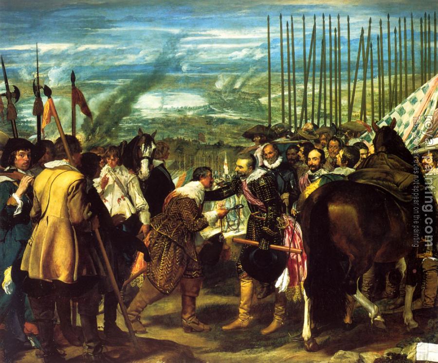 Diego Rodriguez De Silva Velazquez : The Surrender of Breda